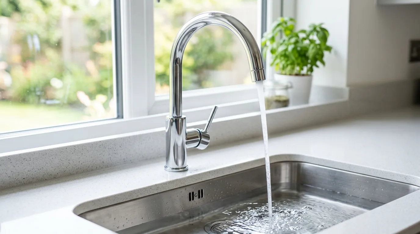 Local Plumbing Master Pros same day plumber fixing a faucet in Peaster, TX
